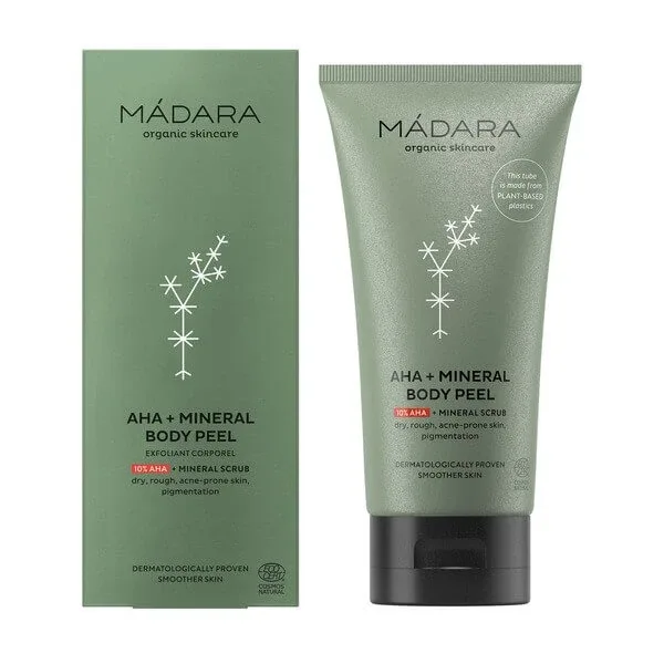 Madara AHA+ Mineral Body Peel, peeling, 175 ml — preț și oferte