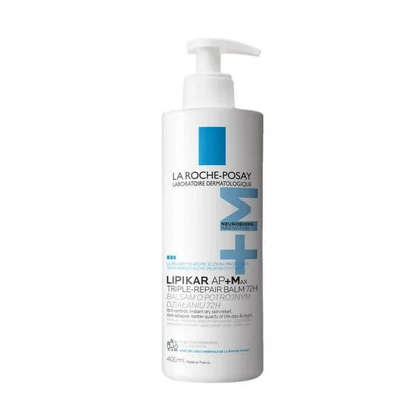 La Roche-Posay Lipikar Baume AP+Max, loțiune triplă acțiune, 400 ml — preț și oferte
