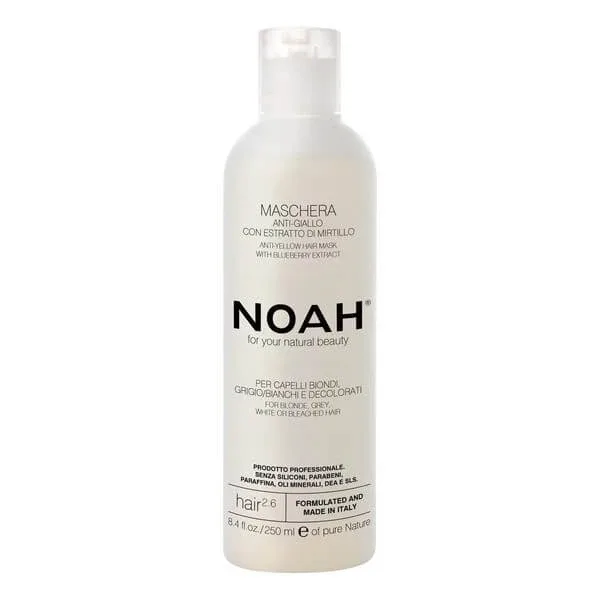 NOAH Anti-Yellow, 2.6 mască de păr pentru neutralizarea tonurilor galbene, 250 ml — preț și oferte