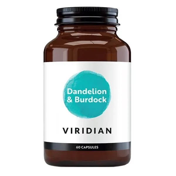 Viridian Dandelion și Burdock, capsule, 60 buc. — preț și oferte