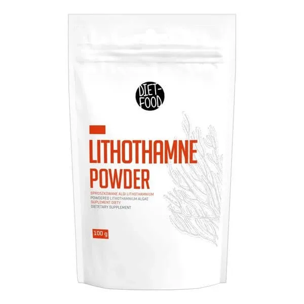 Diet-Food Lithothamne - alge marine, pulbere, 100 g — preț și oferte