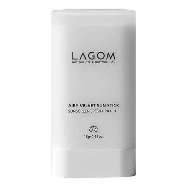 Lagom Airy Velvet Sun Stick SPF 50+ PA++++, stick de protecție solară pentru față și corp, 18 g — preț și oferte