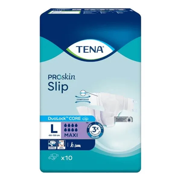 TENA Slip ProSkin Maxi, scutece, mărimea L, 10 buc. — preț și oferte