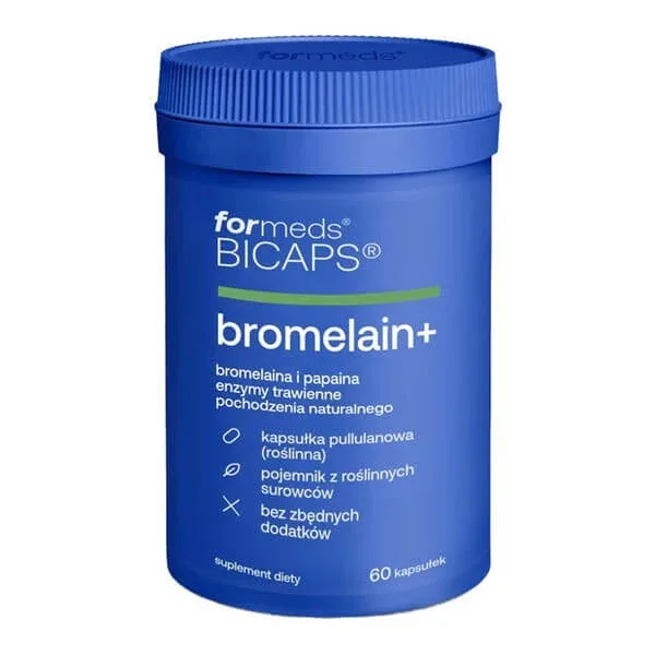 Formeds Bicaps bromelain+, capsule, 60 buc. — preț și oferte