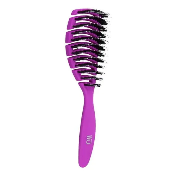 Ilu My Happy Color, perie de păr ventilată, violet, 1 buc. — preț și oferte