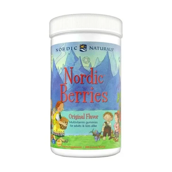 Nordic Berries Multivitamin Original Flavor, jeleuri, 200 buc. — preț și oferte