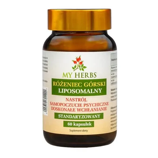 My Herbs Rhodiola rosea lipozomal, capsule, 60 buc. — preț și oferte