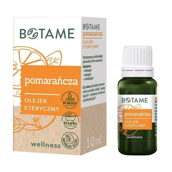 Botame, ulei esențial, portocale, 10 ml — preț și oferte