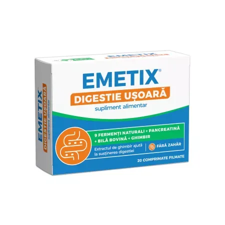 Emetix | 20 de comprimate FITERMAN PHARMA — preț și oferte