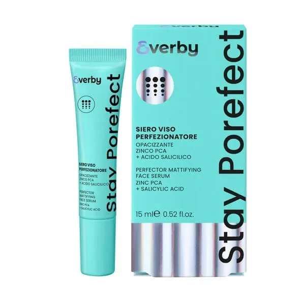Everby Stay Porefect, ser matifiant pentru față cu zinc PCA și acid salicilic, 15 ml — preț și oferte