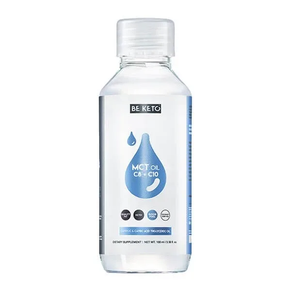 BeKeto, ulei MCT lichid, C8+C10, 100 ml — preț și oferte