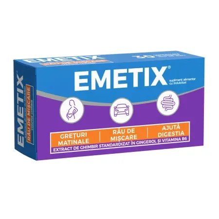 EMETIX 30COMPR FITERMAN PHARMA — preț și oferte