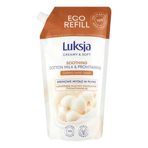 Luxja, săpun lichid, bumbac, 900 ml — preț și oferte