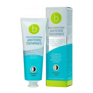 Beconfident Multifunctional Whitening, pastă de dinți de albire, nucă de cocos + mentă, 75 ml