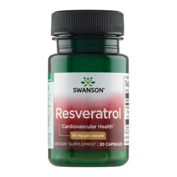 Swanson Resveratrol 50 mg, capsule, 30 buc. — preț și oferte