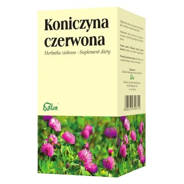 Flos Trifoi roșu, ceai de plante, pliculețe, 1,5 g x 25 buc. — preț și oferte