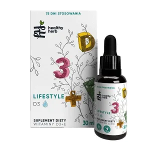 Healthy Herb Lifestyle D3, picături, 30 ml