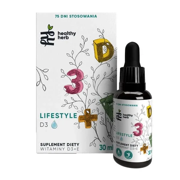 Healthy Herb Lifestyle D3, picături, 30 ml — preț și oferte