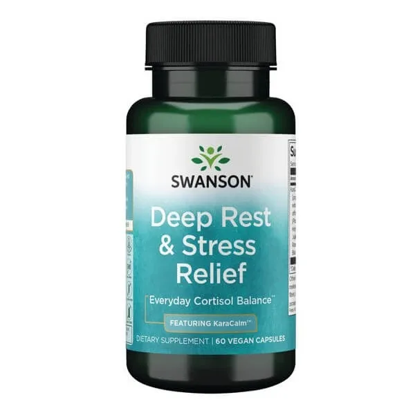 Swanson Deep Rest and Stress Relief Featuring KaraCalm, capsule, 60 buc. — preț și oferte
