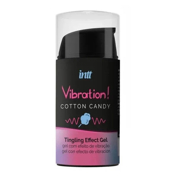 Intt Vibration! Cotton Candy, gel stimulant, 15 ml — preț și oferte