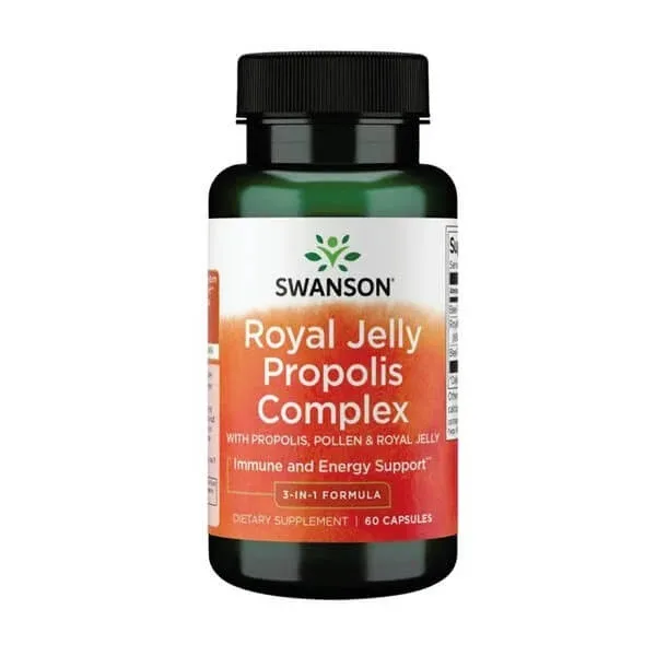 Swanson Royal Jelly Propolis Complex, capsule, 60 buc. — preț și oferte