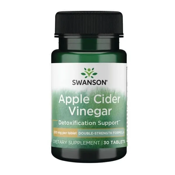 Swanson Apple Cider Vinegar Double Strength Formula, comprimate, 30 buc. — preț și oferte