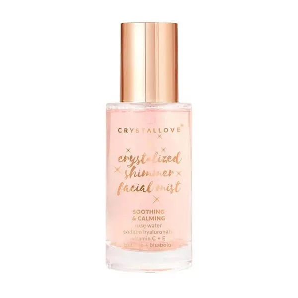 Crystallove, ceață de față cu cuarț roz și trandafir, 100 ml — preț și oferte
