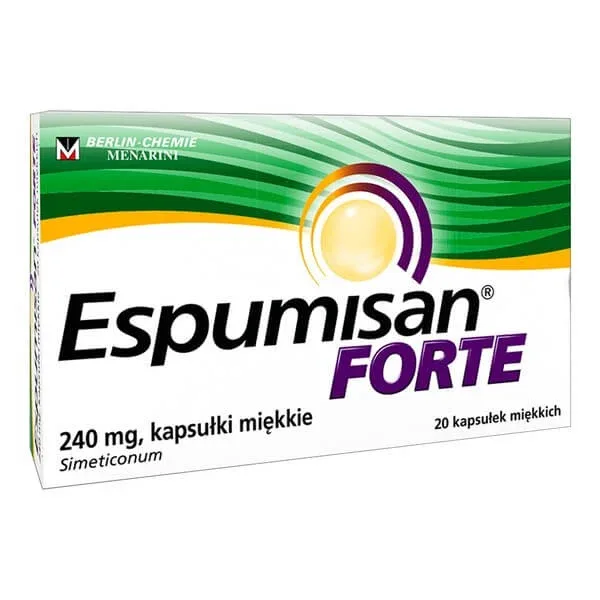 Espumisan Forte, 240 mg, capsule moi, 20 buc. — preț și oferte