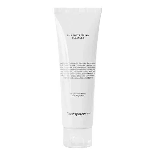 Transparent Lab PHA Soft Cleanser, gel peeling purifiant cu acizi, 150 ml — preț și oferte