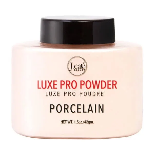 J.Cat Beauty Luxe Pro Powder, pudră de fixare liberă, 103 Porcelain, 42 g — preț și oferte