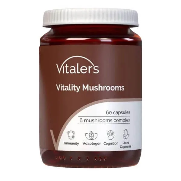 Vitalers Vital Mushrooms, capsule, 60 buc. — preț și oferte