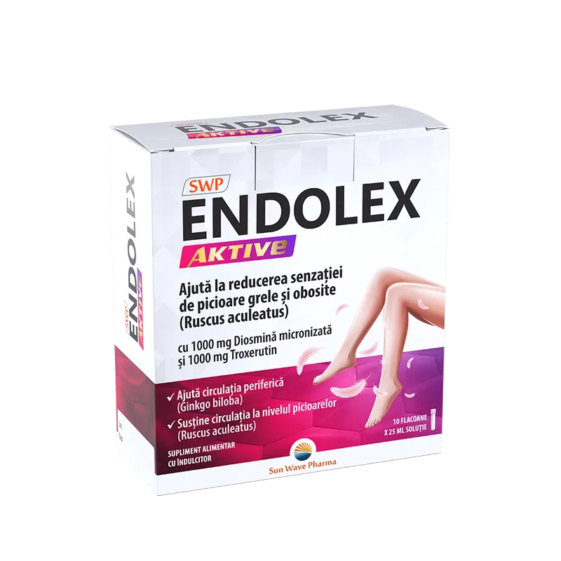 Endolex Aktive, Sun Wave Pharma | 10 flacoane — preț și oferte