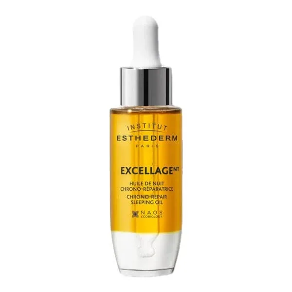 Esthederm Excellage Chrono-Repair Sleeping Oil, ulei de noapte revitalizant și regenerant, 30 ml — preț și oferte