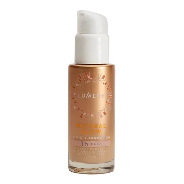 Lumene Natural Glow, fond de ten iluminator SPF 20, 1.5 Fair, 30 ml — preț și oferte