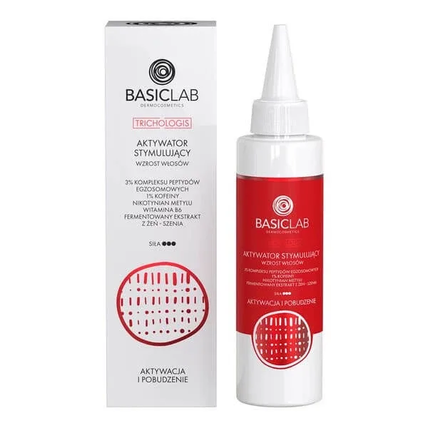 BasicLab Trichologis, activator de stimulare a creșterii părului, 150 ml — preț și oferte