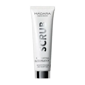Madara Cleansing, Exfoliating Oil-to-Milk Scrub, scrub facial, 60 ml