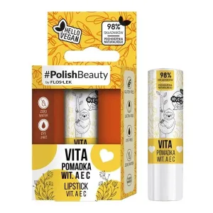 Flos-Lek Vege Lip Care Vita, ruj cu vitamina A, E, C, 1 buc.
