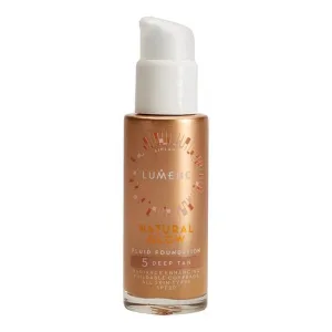 Lumene Natural Glow, fond de ten iluminator SPF 20, 5 Deep Tan, 30 ml