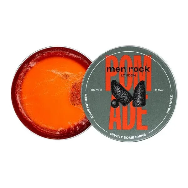 Men Rock Pomade - fixare ridicată, strălucire medie, pomadă pentru coafat, 90 ml — preț și oferte