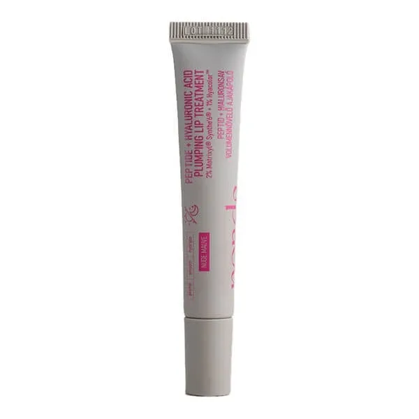 Nerds. Peptide+Hyaluronic Acid, ser de buze peptidic cu acid hialuronic, culoare Nude Mauve, 10 ml. — preț și oferte