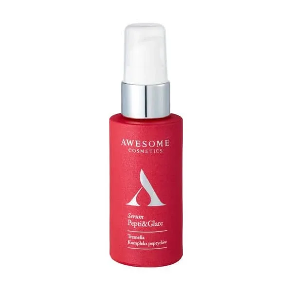 Awesome Cosmetics Pepti &amp; Glare, ser facial peptidic, 30 ml — preț și oferte