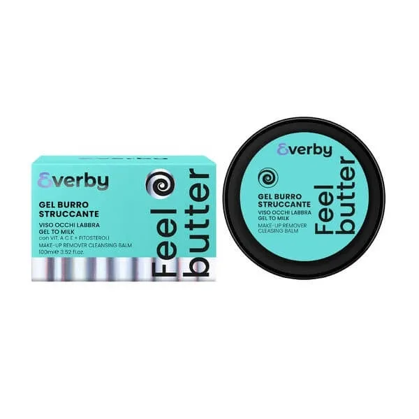 Everby Feel Butter, gel demachiant pentru față, ochi și buze, 100 ml — preț și oferte