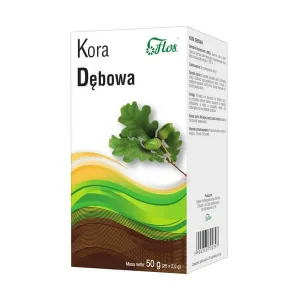 Flos, scoarță de stejar pentru spălarea pielii, 25 x 2 g