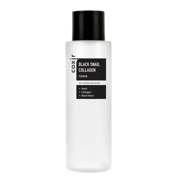 Coxir Black Snail Collagen, tonic regenerant cu mucină de melc și colagen, 150 ml — preț și oferte