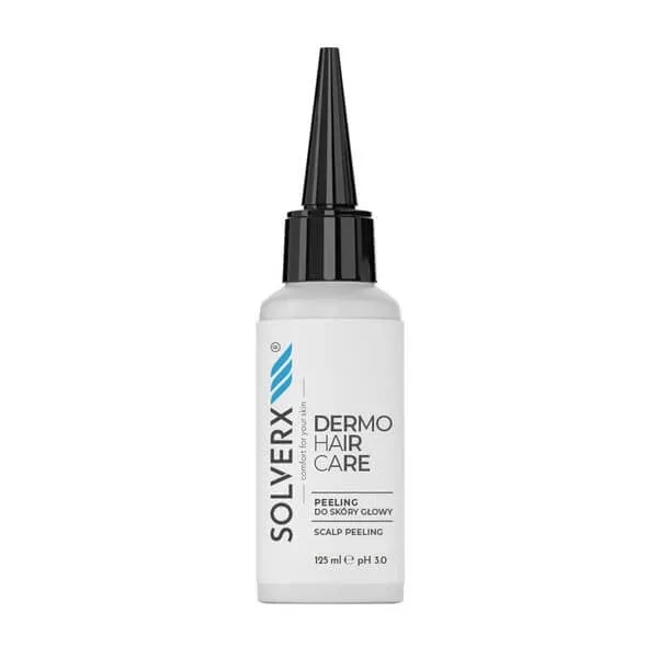 Solverx dermoHAIR, peeling acid-enzimatic al scalpului, 125 ml — preț și oferte