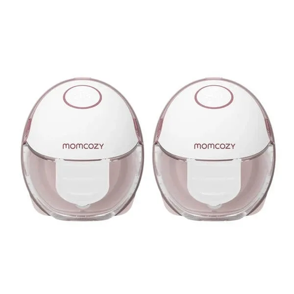 Momcozy M6, pompă de sân dublă, culoare roșie, 1 buc. — preț și oferte