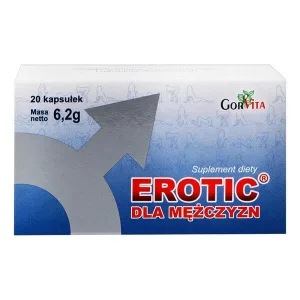 Gorvita Erotic, capsule pentru bărbați, 20 buc.