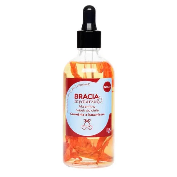 Soapmakers, ulei de corp catifelat, cireșe cu cașmir, 100 ml — preț și oferte