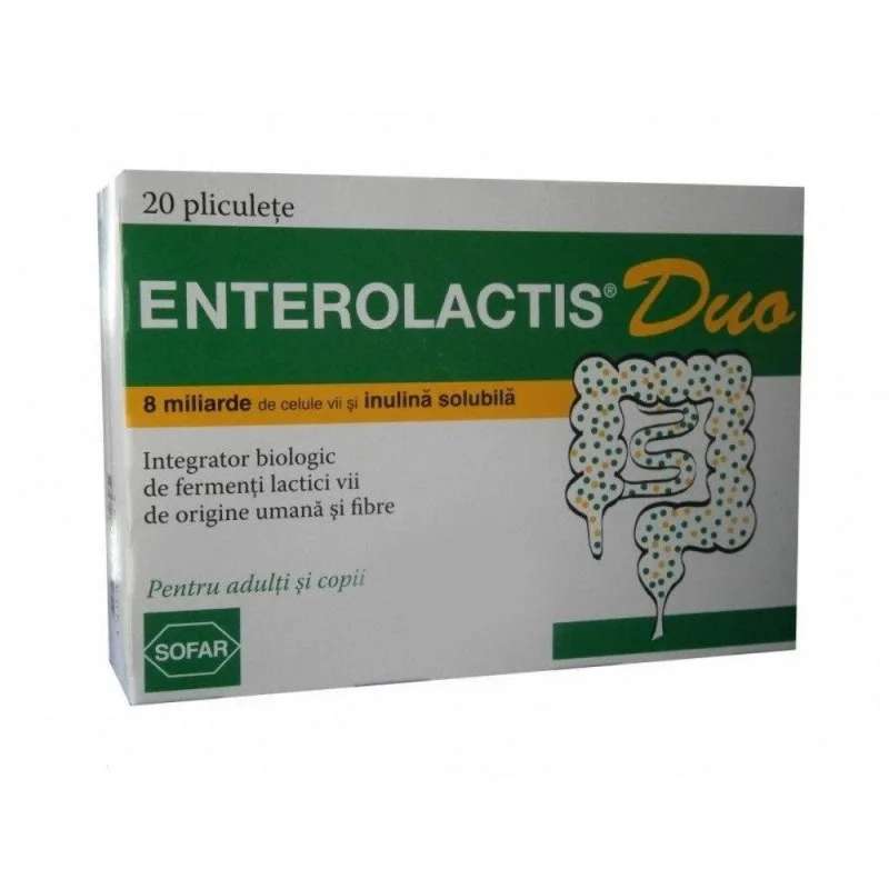 ENTEROLACTIS DUO SOFAR — preț și oferte