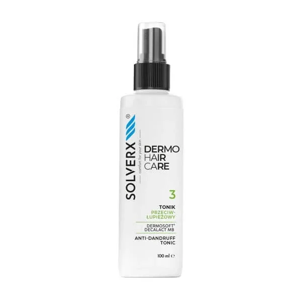 Solverx dermoHAIR, tonic anti-mătreață, 100 ml — preț și oferte